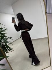 Ml 35021 Paraşüt - Modal Fermuarlı A. Kahve Takım