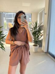 Cr 3003 Petek Dokulu A.Kahve Takım