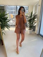 Cr 3003 Petek Dokulu A.Kahve Takım