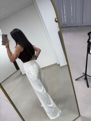 İv 51017 Pamuk Keten Naturel Pantolon