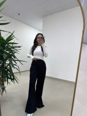 Ml 37271 Parmak Geçirmeli Ekru Bluz