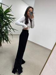 Ml 37271 Parmak Geçirmeli Ekru Bluz