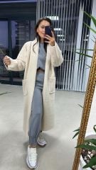 Stamp Unlined Stone Coat