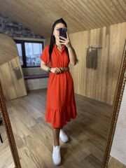 Hasır kemerli oranj aerobin elb