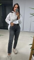 Zr Denim Antrasit Pantolon