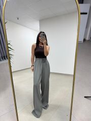 İv 51017 Pamuk Keten Haki Pantolon