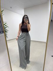 İv 51017 Pamuk Keten Haki Pantolon