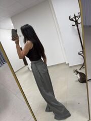 İv 51017 Pamuk Keten Haki Pantolon