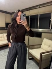 Kr 16542 A.Kahve Yumoş Balıkçı Triko