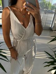 Zr Krinkıl Off White Tulum