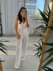 Zr Krinkıl Off White Tulum