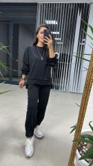 Modal-Set für Damen in Schwarz