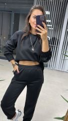 Modal-Set für Damen in Schwarz