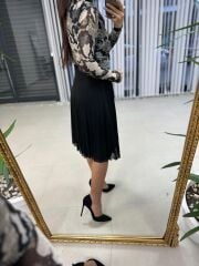 Mc Snake Düğümlü Şifon Elbise