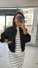 Saten Bomber Mont