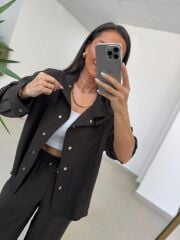 Fp 51324 Bomber Çıtçıtlı Kahve Takım