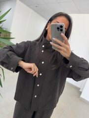 Fp 51324 Bomber Çıtçıtlı Kahve Takım