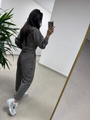 Ml 51691 Füme Kapüşonlu Modal Takım