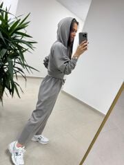 Ml 51691 Füme Kapüşonlu Modal Takım