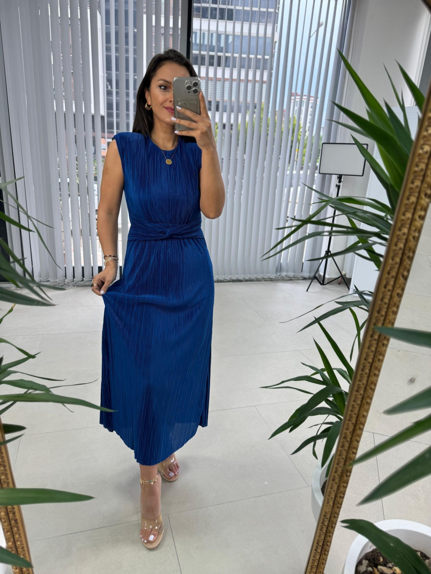 Mein 3448 Krinkil Saks Kleid
