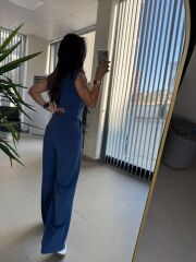Cr 4001 İndigo Yelekli Takım