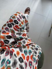 Cr 1079 Renkli Maksiboy Askılı Elbise