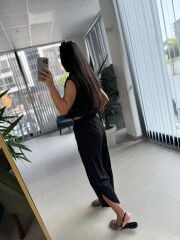 Bb 28491-92 Siyah Kapüşonlu Fileli Takım