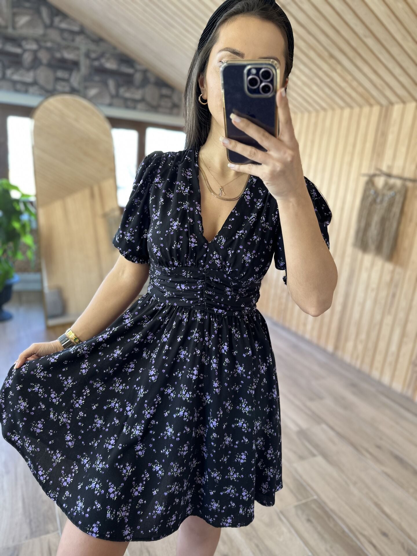 My 3093 Siyah çıtır bel drapeli elb