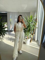 Cr 4012 Taş Pamuklu Tasarım Takım